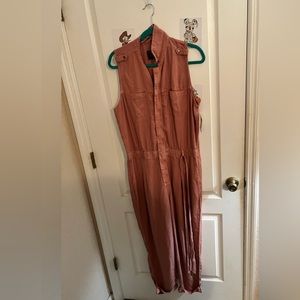 Abercrombie & Fitch Sleeveless Utility Jumpsuit